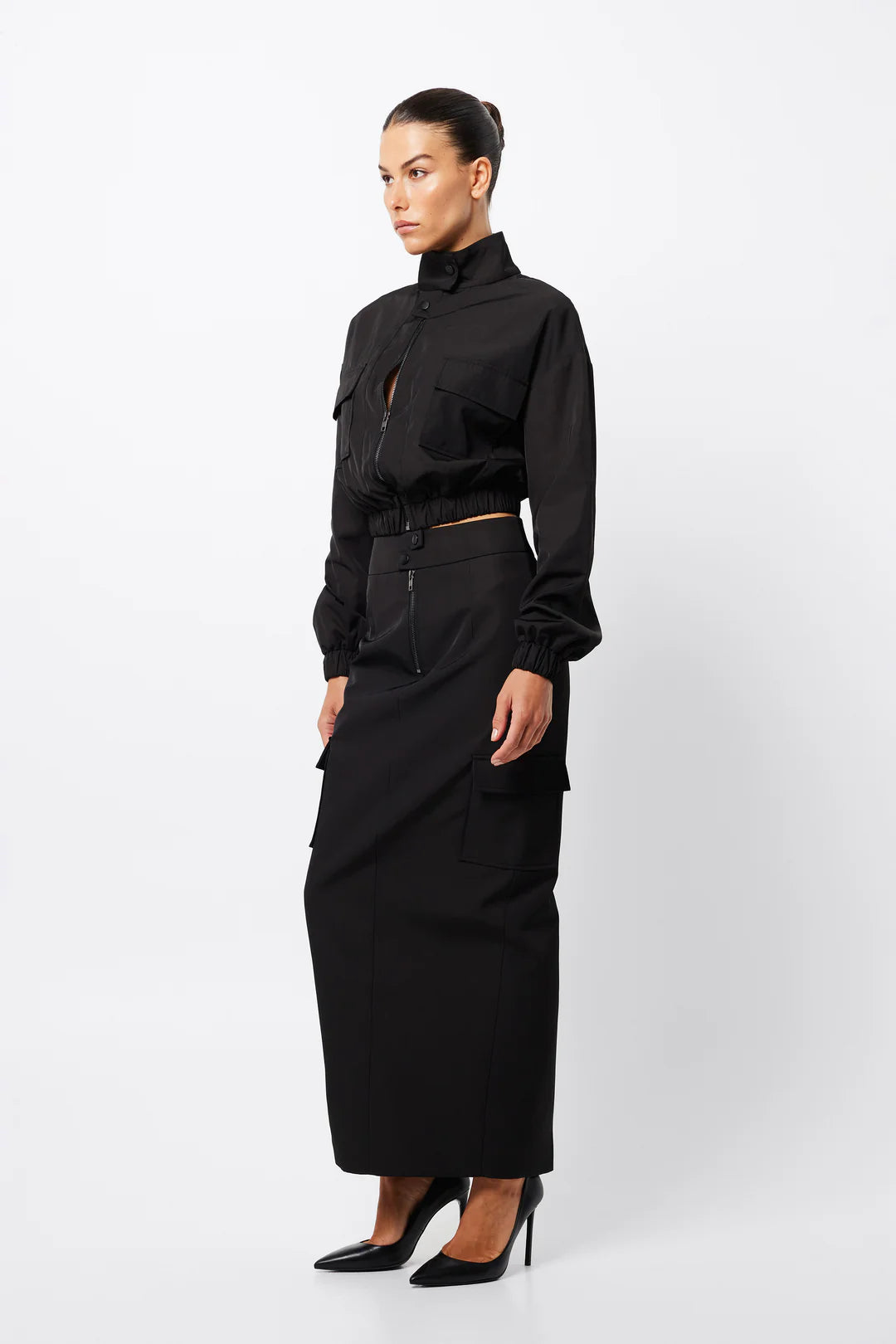 Shortcut Midi Skirt