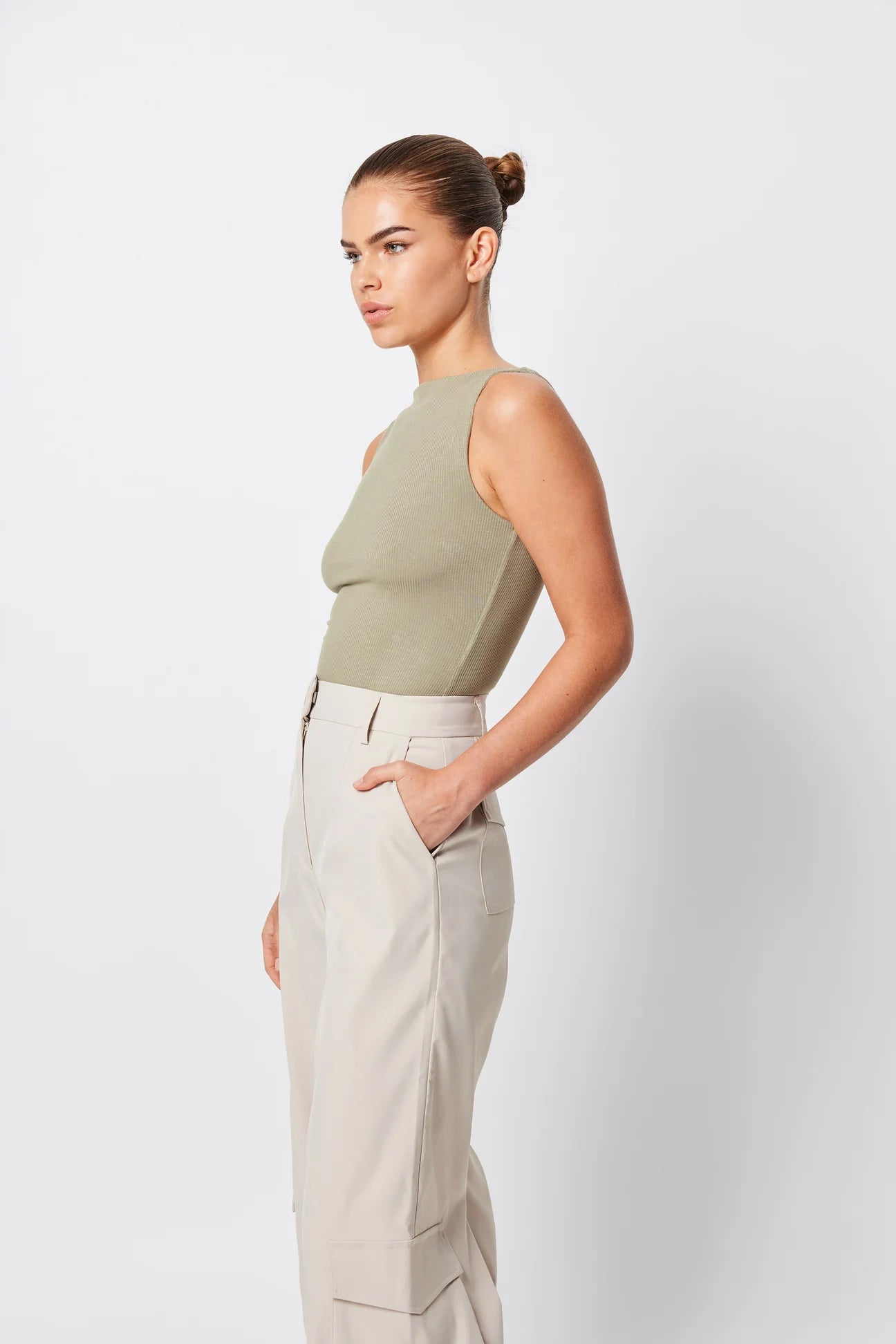 Aries Top - Khaki