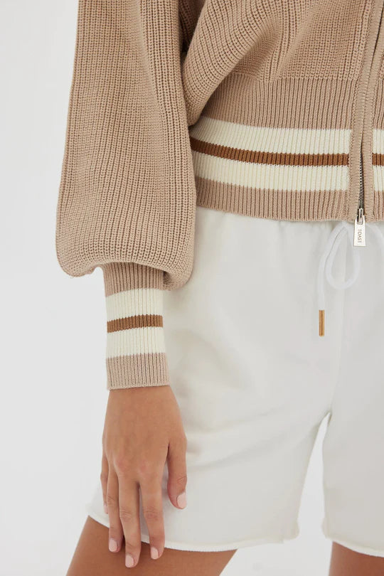 The It Knit Cardigan - Beige/Ivory